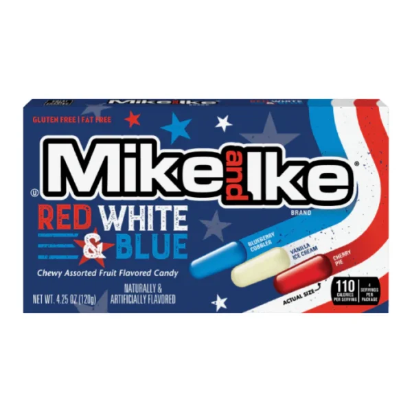 MIKE&IKE ( RED WHITE & BLUE)